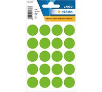 Herma Pastilles adhésives vert Ø 19 mm – Lot 100 (5 feuilles x 20)