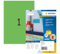 HERMA Lot de 1400 étiquettes autocollantes colorées - 1 étiquette par feuille A4-1400 feuilles - 210 x 297 mm - 1 400 étiquettes vierges - étiquettes autocollantes pour imprimante laser et jet