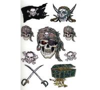 Herma MAGIC Autocollant Pirate, feuille pailletée