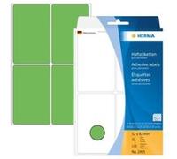 multi-purpose labels 52x82mm green 128 pcs. (2495)