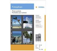 Herma neu Pochettes photos noir, transparent 9 x 13 cm