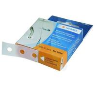 HERMA Anneaux de renfort en rouleau, 500 pièces, Ø 12 mm, autocollants, résistants à la déchirure, mats, dans boîte distributrice, idéaux pour protéger les trous