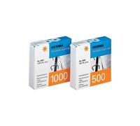 HERMA - oeillet de renforcement, en plastique, transparent adhésif, pqt 500