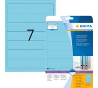 HERMA Ordneretiketten A4 blau 192x38 mm Papier opak 140 St.
