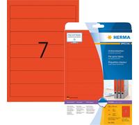 HERMA Ordneretiketten A4 rot 192x38 mm Papier opak 140 St.