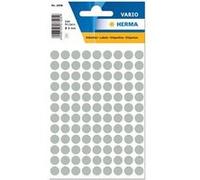 - Papier - auto-adhésif - gris - diamètre 8 mm 540 rouleau(x) étiquettes