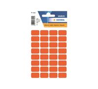 HERMA - Papier - auto-adhésif - rouge - 12 x 19 mm 160 étiquette(s) (5 feuille(s) x 32) étiquettes