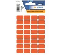 HERMA - Papier - auto-adhésif - rouge - 12 x 19 mm 160 étiquette(s) (5 feuille(s) x 32) étiquettes G