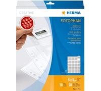 Herma Pochettes diapos transp. 5x5 10 f. 7701