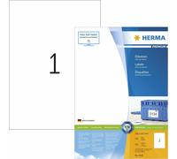 Etiquette universelles Herma 4428 210 x 297 mm papier blanc 100 pc(s) fixation permanente