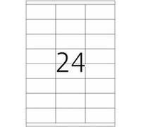 HERMA Premium - Papier - mat - auto-adhésif permanent - blanc - 70 x 35 mm 2400 étiquette(s) (100 feuille(s) x 24) étiquettes laminées Blanc G