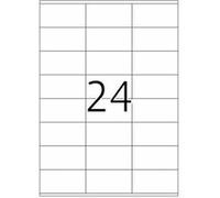 Premium - Papier - mat - auto-adhésif permanent - blanc - 70 x 36 mm 12000 étiquette(s) (500 feuille(s) x 24) étiquettes laminées