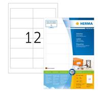 Herma Étiquettes 4669 – 97 x 42,3 Premium A4 – 1200 pièces Blanc