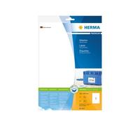 HERMA Premium - Papier - mat - auto-adhésif permanent - blanc - A4 (210 x 297 mm) 10 étiquette(s) étiquettes laminées