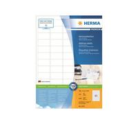 Herma Étiquettes d'adresse Premium Papier mat auto-adhésif permanent 38,1×21,2 mm 6500 étiquettes