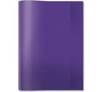 HERMA Protège-cahiers, format A4, en PP, violet transparent G
