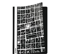 'HERMA "schooly Doo chemises plastique DIN A4, à motifs, 1 pièce noir