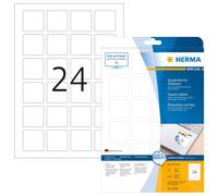HERMA Self Adhesive Removable Multi-Purpose Labels, 24 Labels Per A4 Sheet, 600