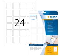 HERMA Self Adhesive Removable Multi-Purpose Labels, 24 Labels Per A4 Sheet, 600