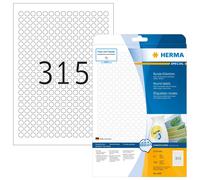 HERMA Self Adhesive Removable Multi-Purpose Labels, 315 Labels Per A4 Sheet, 787