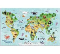 HERMA Sous-main Carte du monde 55x35 3 pièces