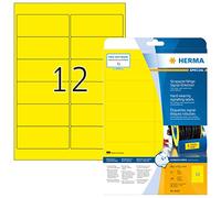 Herma Special A4 99.1x42.3mm Etiquette de signalisation adhésion forte - Jaune (Lot de 300)