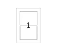 HERMA Special - Blanc - 151 x 118 mm 25 unités (25 feuille(s) x 1 insert pour boîtier CD