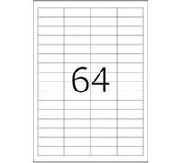 Herma 4226 Étiquettes de correction 48,3×16,9 mm mat blanc 1600 colle permanente imprimante laser