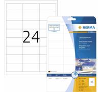 HERMA Spécial - blanc - 66 x 33.8 mm 600 étiquette(s) (25 planches x 24) permanente(s) autocollante(s) mate(s) en papier pour congélation