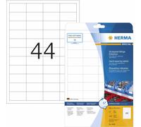Special - Mat - auto-adhésif permanent - blanc - 48.3 x 25.4 mm 1100 étiquette(s) (25 feuille(s) x 44) étiquettes pelliculées