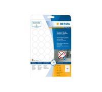 Herma Special - Mat - Auto-Adhésif Amovible - Blanc - Diamètre 30 Mm 960 Étiquette(S) (20 Feuille(S) X 48) Étiquettes Pelliculées