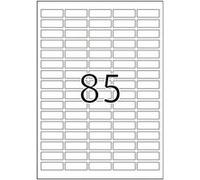Herma Étiquettes Special Mat auto-adhésives 37 x 13 mm Blanc – 2125 étiquettes (25 feuilles x 85)
