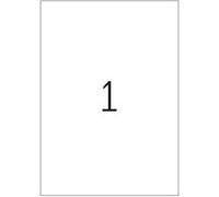 HERMA Signal-Schilder A4 210x297 mm gelb Folie 25