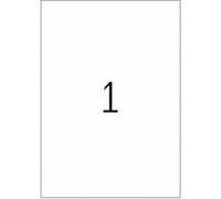 HERMA Special Outdoor Klebefolie - Mat - auto-adhésif - blanc - A4 (210 x 297 mm) 10 unités étiquettes pelliculées Blanc G
