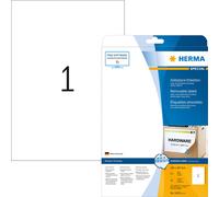 HERMA Special - Étiquettes en papier mates autocollantes amovibles - blanc - A4 (210 x 297 mm) 25 étiquette(s)