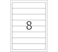 Herma 5160 Étiquettes classeur 192 x 34 A4 200 pièces Blanc