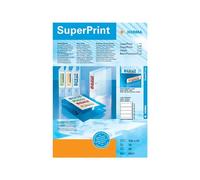 HERMA Special - Papier - mat - auto-adhésif permanent - blanc - 192 x 61 mm 40 étiquette(s) (10 feuille(s) x 4) étiquettes de dossiers opaques