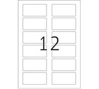 Herma Étiquettes Special 9643 – Papier mat auto-adhésif permanent 80 x 40 mm 300 étiquettes Blanc