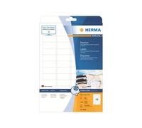 HERMA Special - Papier - mat - auto-adhésif permanent - enduit - blanc - 45.7 x 21.2 mm - 90 g/m² - 1200 étiquette(s) (25 feuille(s) x 48 étiquettes