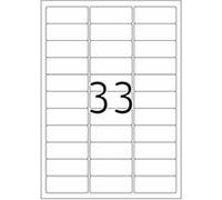 Herma Étiquettes 8837 Special - Papier mat auto-adhésif blanc 90 g/m² 63,5×25,4 mm 825 pièces