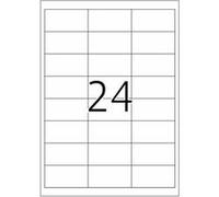 Herma 4820 Étiquettes jet d'encre 66 x 33,8 A4 600 pièces Blanc