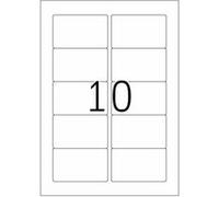 Herma Étiquettes 8840 Special – Papier mat auto-adhésif blanc 83,8×50,8 mm, 250 pièces (25×10 A4)