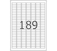 Herma 4243 Étiquettes 25,4 x 10 A4 3780 pièces Jaune