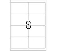 HERMA Special - Papier - mat - auto-adhésif permanent - jaune lumineux - 99.1 x 67.7 mm 160 étiquette(s) (20 feuille(s) x 8) étiquettes fluorescentes G