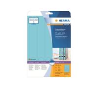 Herma Étiquettes classeur 5133 – 38 x 297 mm – A4 – 100 pièces – Bleu