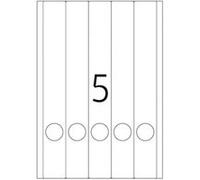 Herma Étiquettes de classeur 5131 – 38 x 297 mm A4 – 100 pièces – Jaune