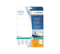 HERMA Special - Papier - mat - auto-adhésif repositionnable - blanc - 96 x 50.8 mm 250 étiquette(s) (25 feuille(s) x 10 étiquettes adresses
