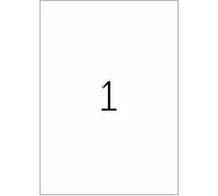 HERMA Special - Polyester - brillant - auto-adhésif permanent - transparent - A4 (210 x 297 mm) 10 étiquette(s) étiquettes pelliculées Transparent G