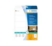 HERMA Special - Polyester - mat - auto-adhésif extra fort - blanc - 57 x 99.1 mm 250 étiquette(s) (25 feuille(s) x 10 étiquettes d'envoi pelliculées