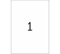 HERMA Special - Polyester - mat - auto-adhésif permanent - argent - A4 (210 x 297 mm) 25 étiquette(s) (25 feuille(s) x 1 étiquettes pelliculées G